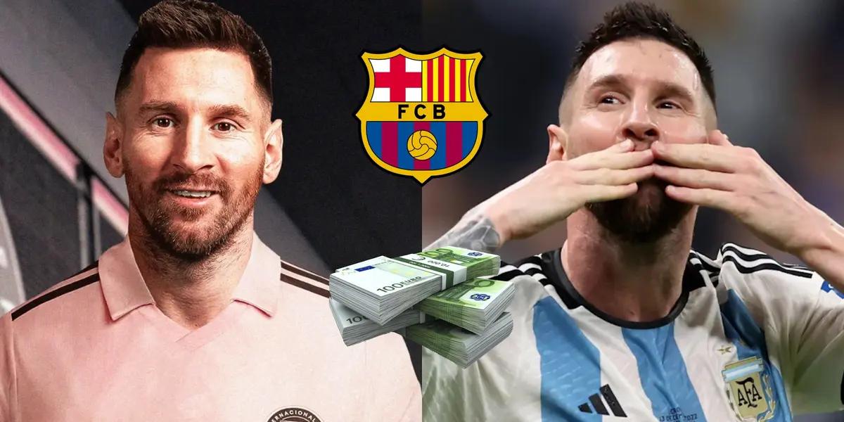 Lionel Messi dio vueltas al mundo por un gesto que generó polémica tras su llegada a Estados Unidos y su negativa con FC Barcelona