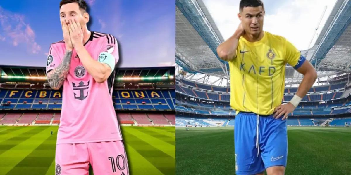 Lionel Messi eliminado con Inter Miami y Cristiano Ronaldo lo mismo en Al-Nassr