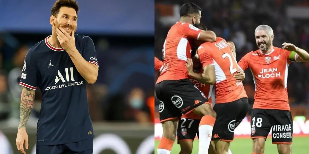 Lionel Messi está en el centro de la escena por un supuesto golpe a un jugador de Lorient y la acción ya da la vuelta al mundo. ¿Verdad o ficción?