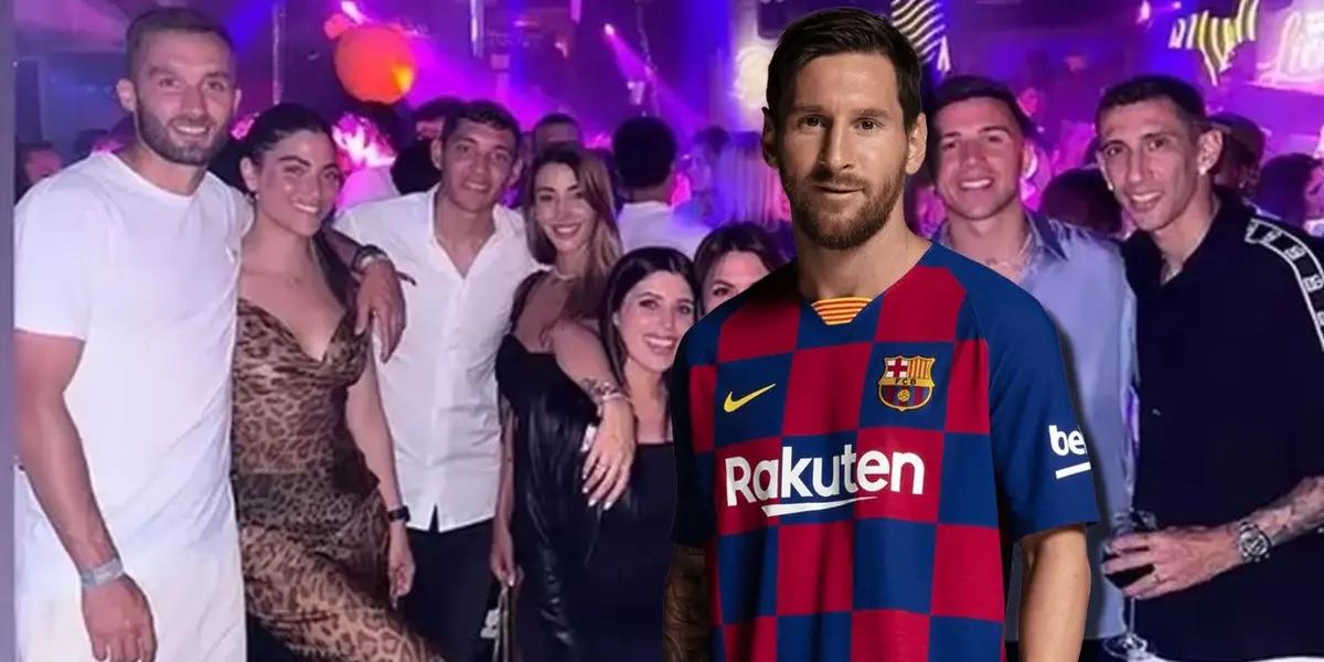 Lionel Messi está de vacaciones y mira dónde apareció, mientras que otros jugadores se van de fiesta