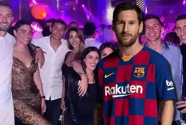 Lionel Messi está de vacaciones y mira dónde apareció, mientras que otros jugadores se van de fiesta