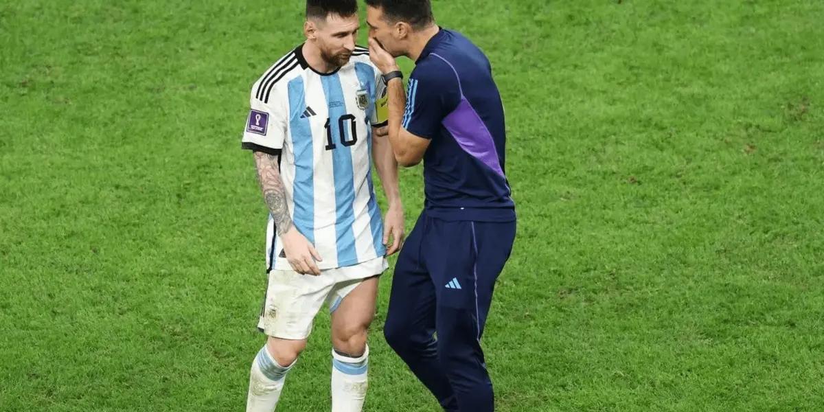 Lionel Messi estalló junto a sus compañeros de Selección Argentina por un gesto de un rival