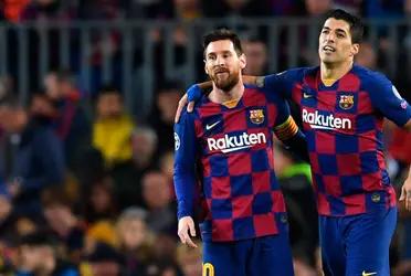 Lionel Messi no estuvo del todo contento con el arribo de Suárez al Atlético de Madrid.