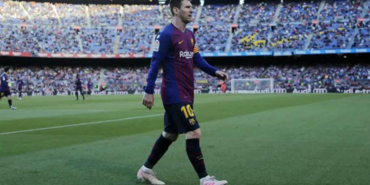 Lionel Messi estuvo mirando el partido de la Kings League donde corearon su nombre en el Camp Nou