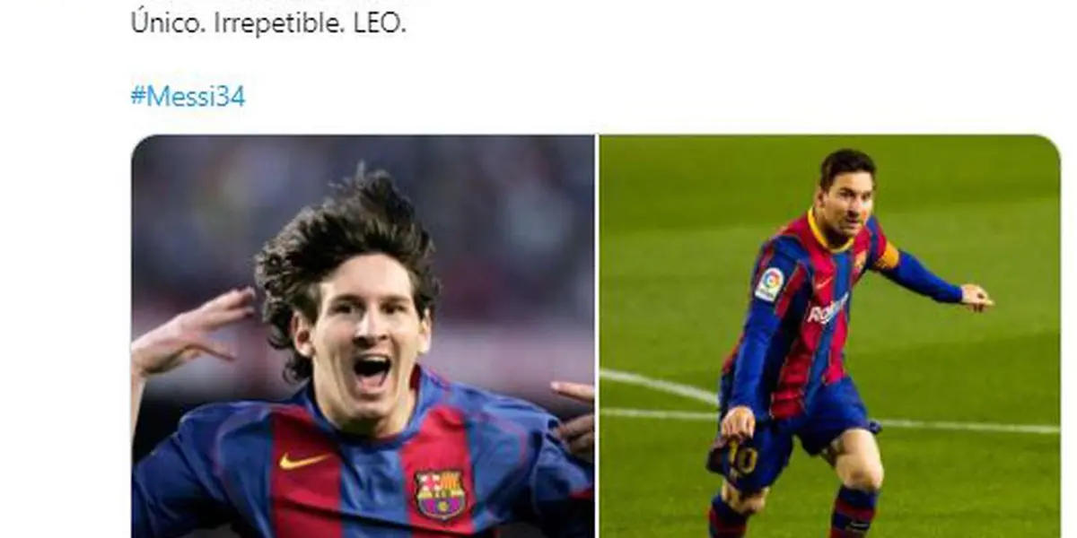 Lionel Messi festejó su cumpleaños.