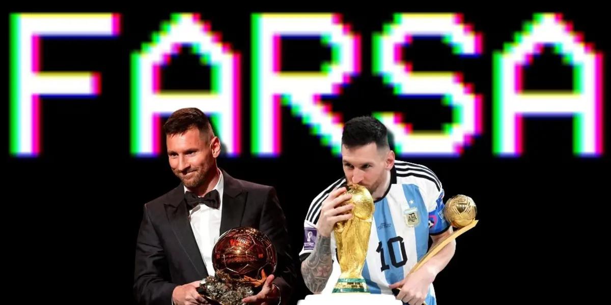 Lionel Messi ganó el Balón de Oro, pero no todos han estado de acuerdo con esta decisión