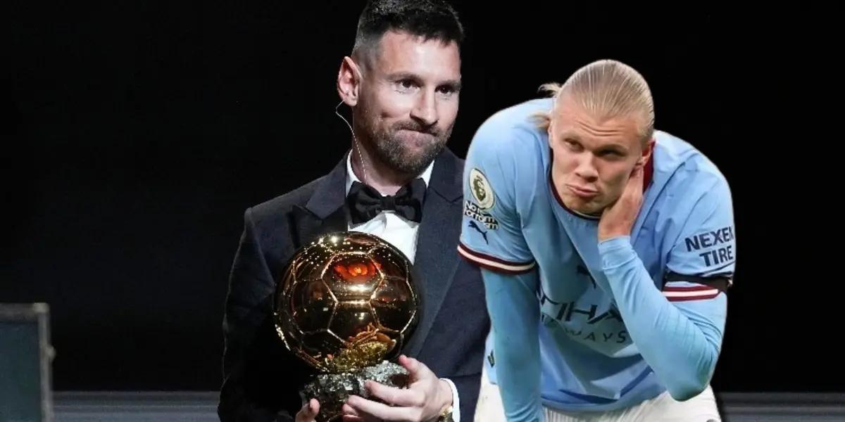 Lionel Messi ganó su octavo Balón de Oro, mientras que hablaron de por qué Erling Haaland no podrá ganar ni siquiera uno