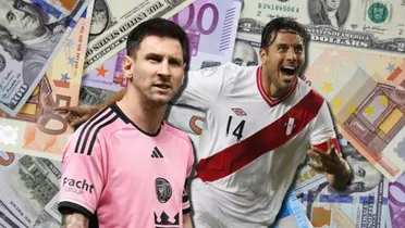 Mientras Messi tiene una fortuna de 400 millones, lo que amasó Claudio Pizarro