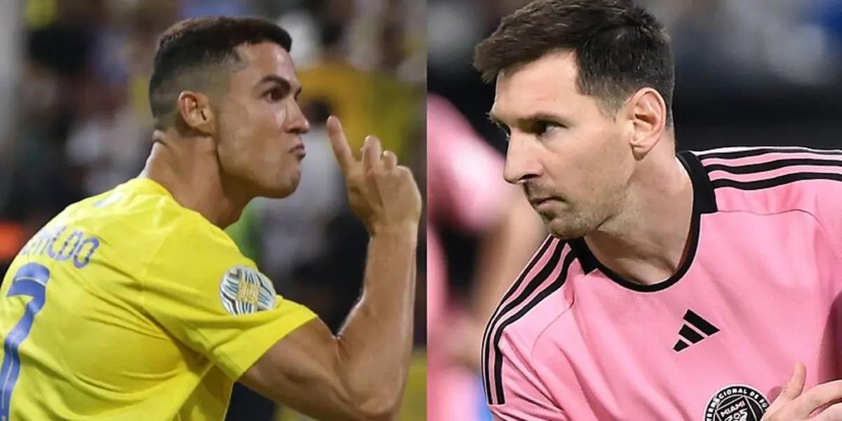 Lionel Messi ha sorprendido con lo que hizo, luego que Cristiano Ronaldo no será parte del partido entre Inter Miami ante Al-Nassr