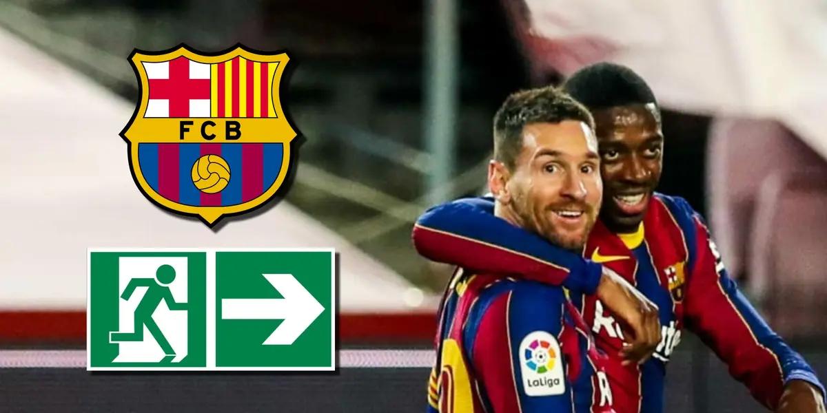 Lionel Messi había pedido como condición para llegar a FC Barcelona la salida de Ousmane Dembélé y esto decidieron los directivos