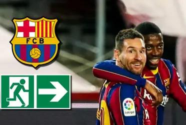 Lionel Messi había pedido como condición para llegar a FC Barcelona la salida de Ousmane Dembélé y esto decidieron los directivos