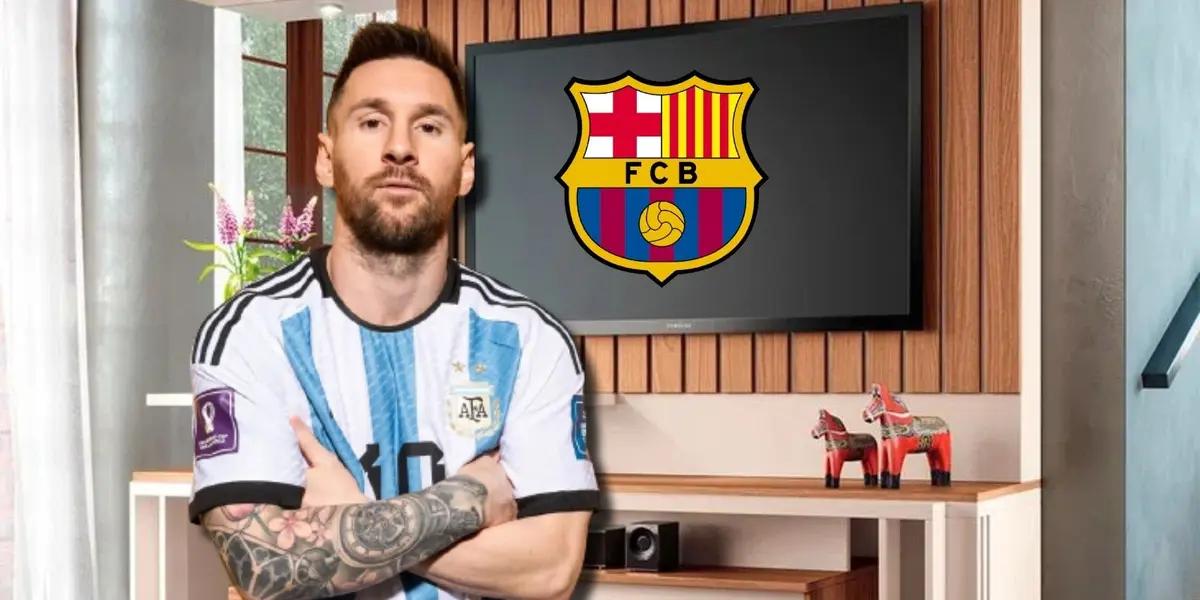 Lionel Messi habló sobre el equipo al que vio en Europa en sus inicios, aunque llegó al FC Barcelona e hizo historia