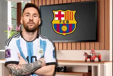 Lionel Messi habló sobre el equipo al que vio en Europa en sus inicios, aunque llegó al FC Barcelona e hizo historia