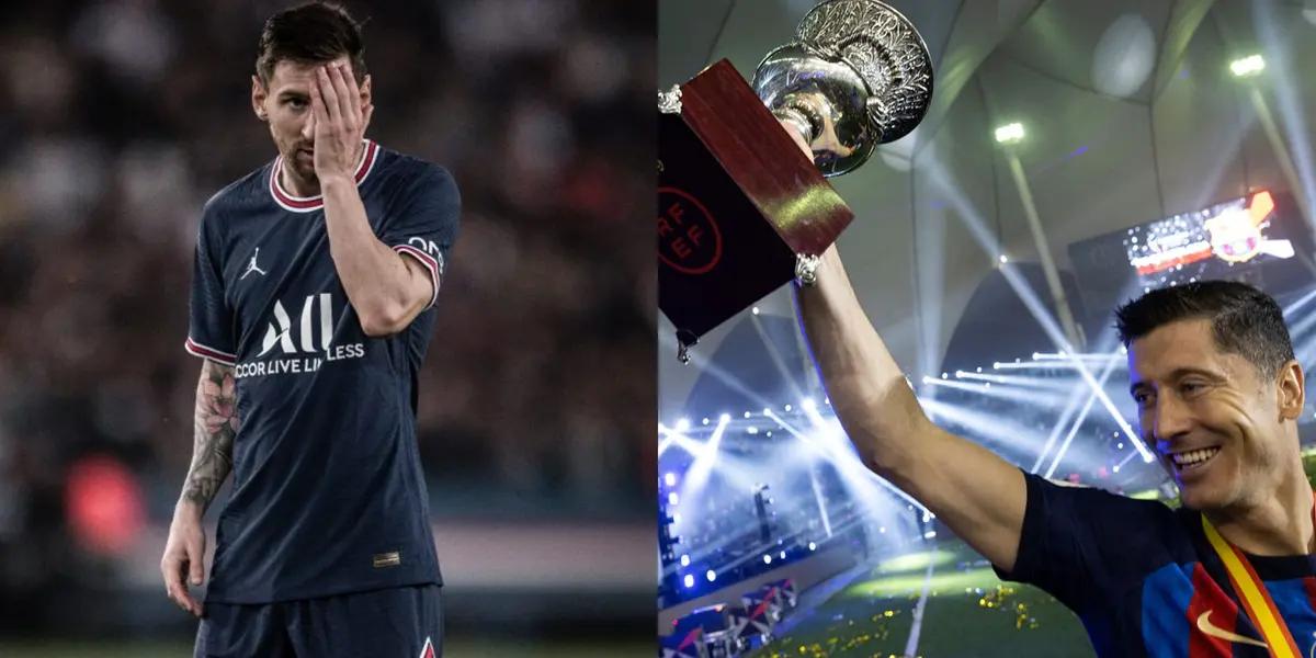 Lionel Messi habría pedido la salida de Robert Lewandowski para llegar a FC Barcelona y el polaco le respondió de esta manera