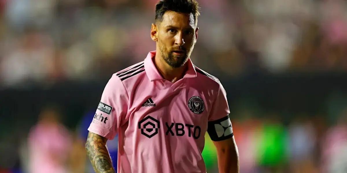 Lionel Messi no hizo un buen partido en el cierre oficial de la temporada del Inter Miami en la Major League Soccer