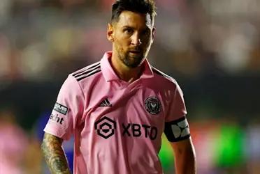 Lionel Messi no hizo un buen partido en el cierre oficial de la temporada del Inter Miami en la Major League Soccer