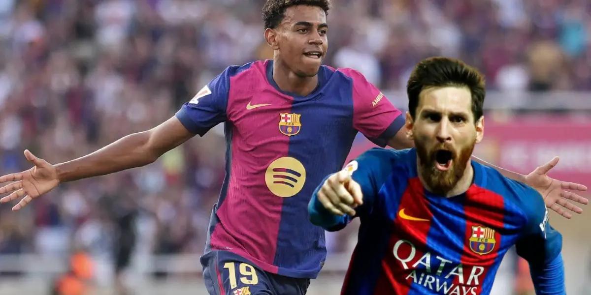 Lionel Messi - Lamine Yamal (Foto: FC Barcelona)