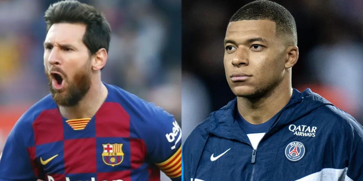 Lionel Messi le dio un golpe de realidad a Kylian Mbappé, quien cree que tiene el nivel para ser el mejor del mundo