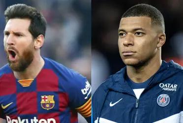 Lionel Messi le dio un golpe de realidad a Kylian Mbappé, quien cree que tiene el nivel para ser el mejor del mundo