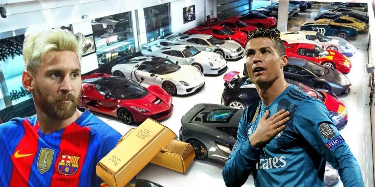 Lionel Messi le sacó de las manos un auto de lujo tasado en 32 millones a Cristiano Ronaldo