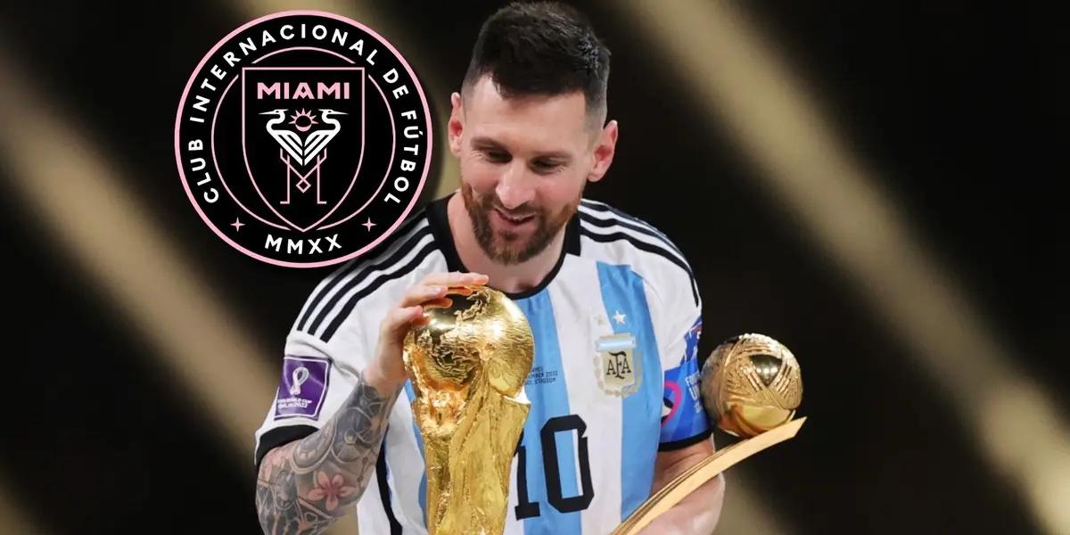 Lionel Messi levantó la Copa del Mundo con la Selección de Argentina, pero en Inter Miami esperaban que no lo hiciera