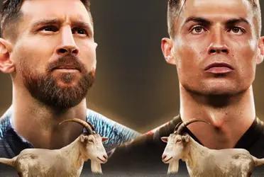 Lionel Messi llegó con bombos y platillos al Inter Miami, sin embargo a Cristiano Ronaldo lo habían reconocido como el GOAT