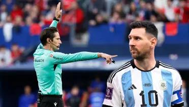 Lionel Messi - Munuera Montero (Foto: X)