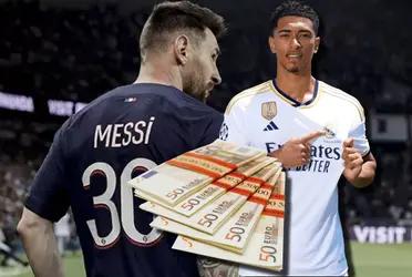 Lionel Messi pasó sin mayor protagonismo por el PSG, que ahora quiere convencer a Jude Bellingham y con este sueldazo