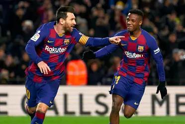 Lionel Messi pidió por su salida pero Ansu Fati quiere demostrar de esta manera que puede jugar en FC Barcelona