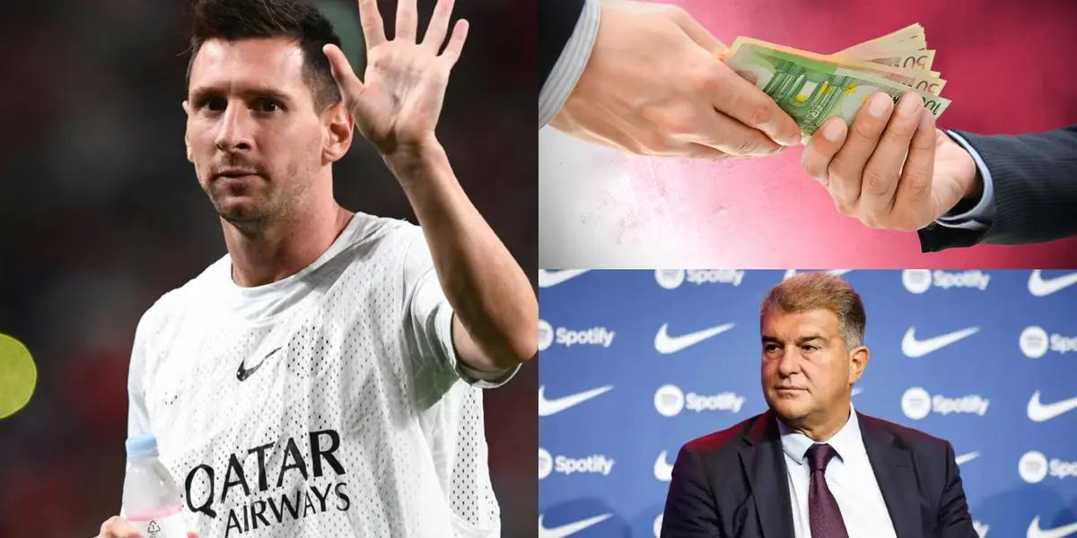 Lionel Messi podría ganar 400 millones de euros en Arabia Saudita, pero esto recibirá en el FC Barcelona.
