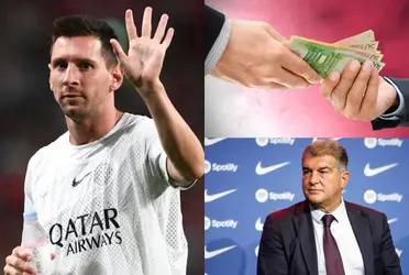 Lionel Messi podría ganar 400 millones de euros en Arabia Saudita, pero esto recibirá en el FC Barcelona.