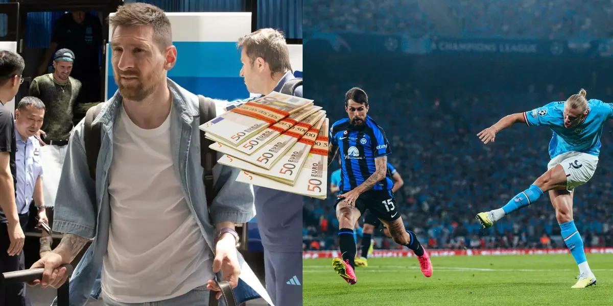 Lionel Messi prefirió otro destino para su futuro y lejos de estar involucrado en la definición de la Champions League prefirió esto