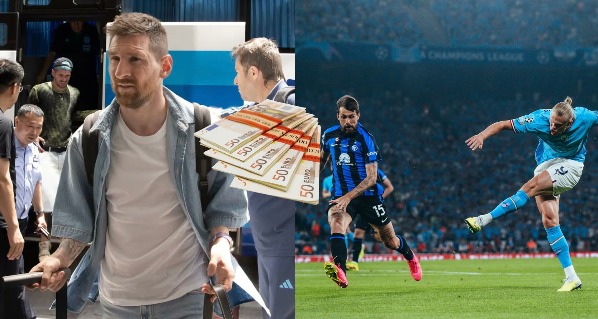 Lionel Messi prefirió otro destino para su futuro y lejos de estar involucrado en la definición de la Champions League prefirió esto
