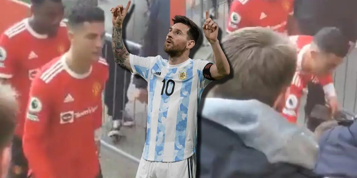 Lionel Messi recibió la visita de unos niños que hinchan por él y mira la reacción que tuvo en Estados Unidos