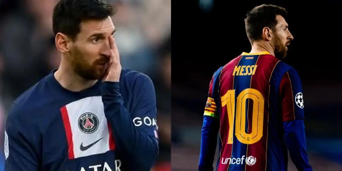 Lionel Messi recibió un nuevo despreció por los hinchas del PSG, ahora que se escucha que puede volver al FC Barcelona