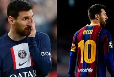 Lionel Messi recibió un nuevo despreció por los hinchas del PSG, ahora que se escucha que puede volver al FC Barcelona