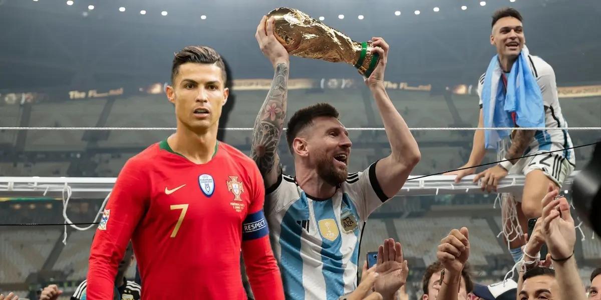Lionel Messi recordó en sus redes la consecución del Mundial con Argentina, en cambio esto publicó Cristiano Ronaldo
