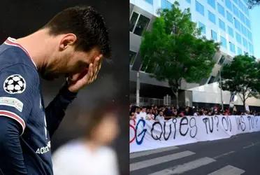 Lionel Messi se despidió de Francia con una nueva ofensa de los hinchas de PSG en su partido final