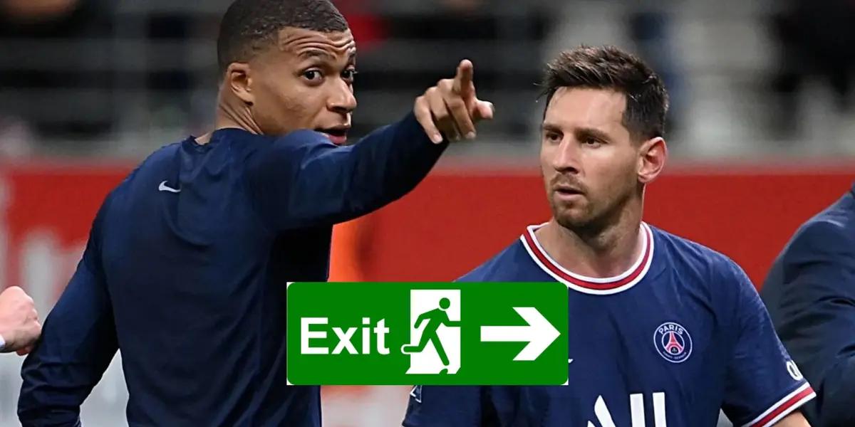 Lionel Messi se fue enojado de PSG y Kylian Mbappé decidió referirse a él con una asombrosa frase