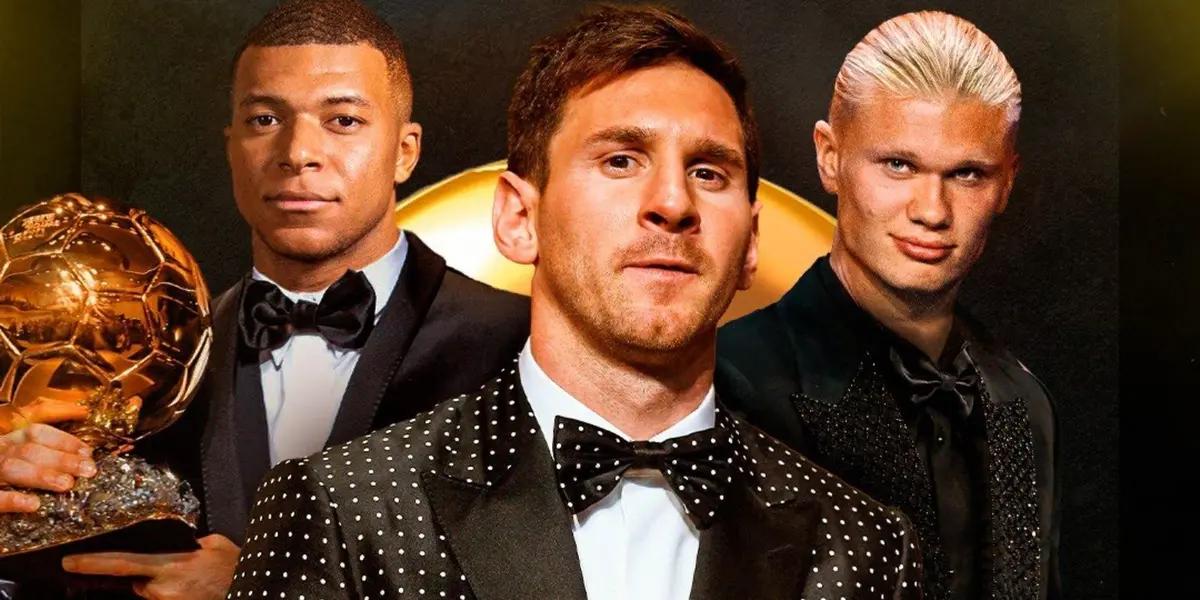 Lionel Messi se hizo de su octavo Balón de Oro y esto hicieron Mbappé y Haaland que también eran los nominados