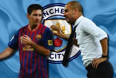 Lionel Messi se ofreció para jugar en el Manchester City y habló con Pep Guariola