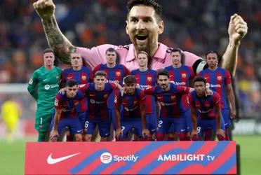 Lionel Messi no se planteó volver al FC Barcelona, esto fue buena noticia para un jugador del equipo