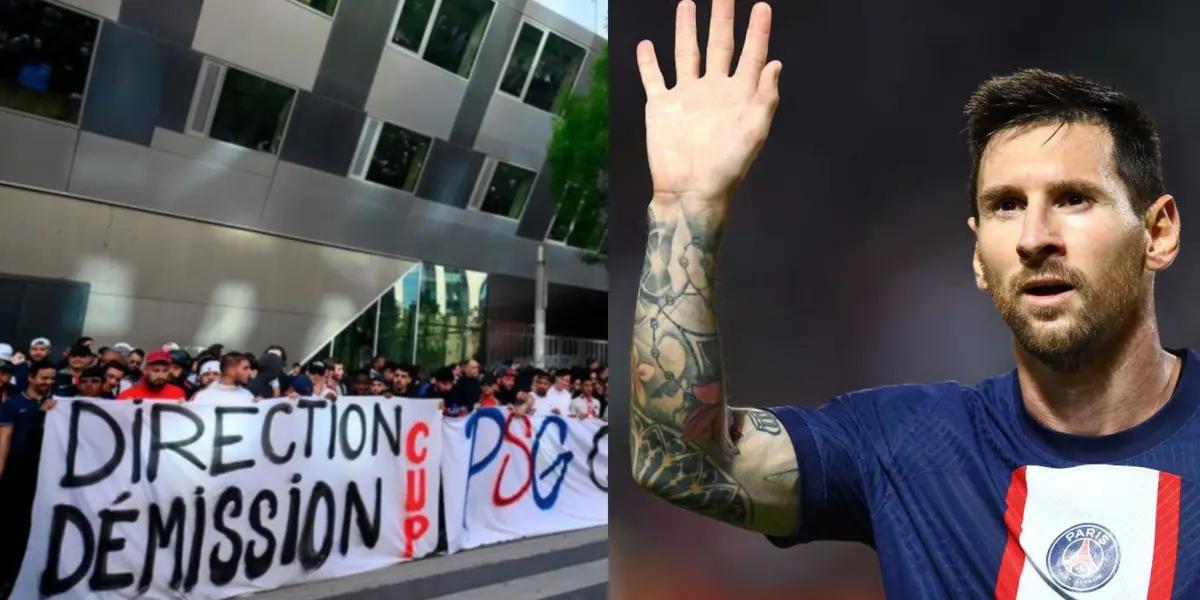 Lionel Messi se va de Lionel Messi y tomó esta asombrosa actitud ante tantos agravios por parte de los fanáticos de PSG