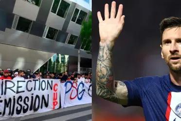 Lionel Messi se va de Lionel Messi y tomó esta asombrosa actitud ante tantos agravios por parte de los fanáticos de PSG
