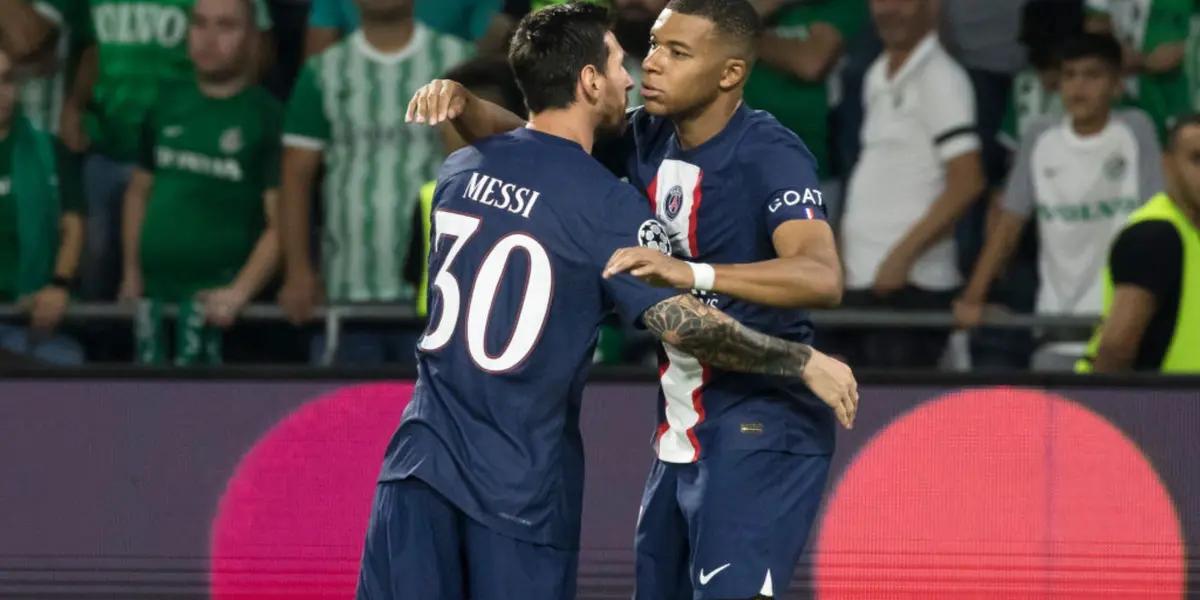 Lionel Messi si quiso quedarse en el PSG y esto pidió, ya que Mbappé esperaba que se mantenga en el club