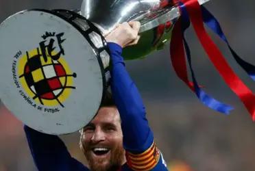 Lionel Messi sigue con ganas de volver al FC Barcelona y mira lo que hizo ahora