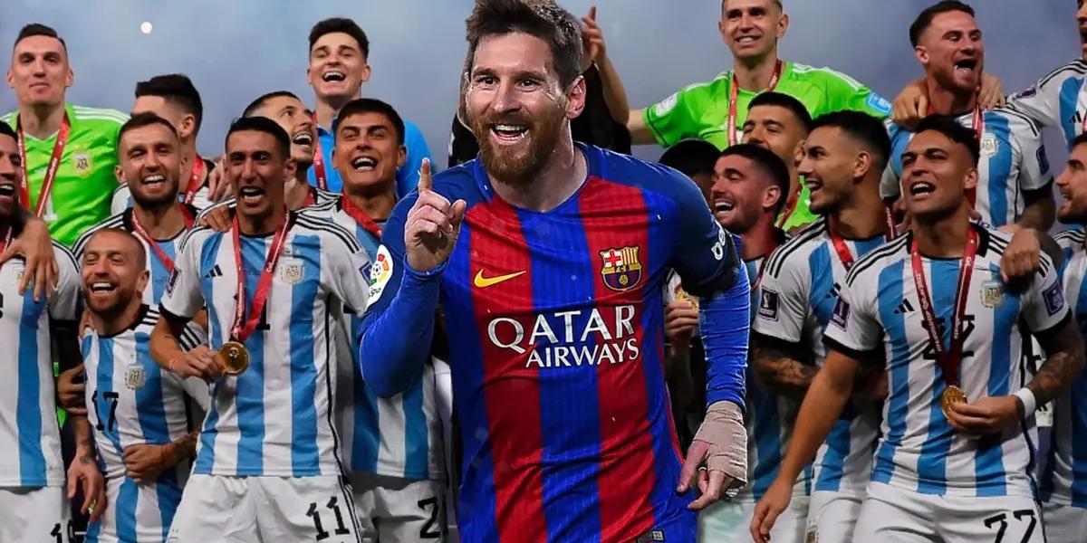 Lionel Messi sigue con intenciones de regresar al FC Barcelona, y con él tres nombres importantes de la Selección Argentina