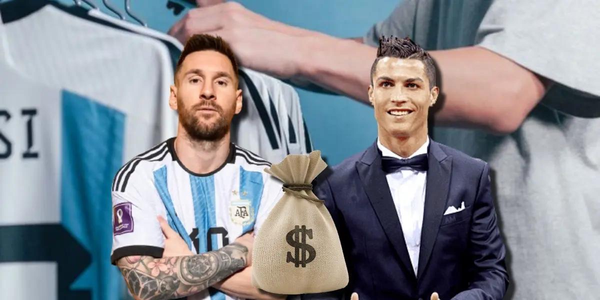 Lionel Messi subastará sus camisetas del Mundial y mira los millones que puede recaudar, dejando muy atrás a Cristiano Ronaldo