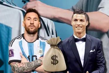 Lionel Messi subastará sus camisetas del Mundial y mira los millones que puede recaudar, dejando muy atrás a Cristiano Ronaldo