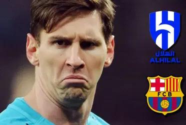 Lionel Messi tiene como principales posibles destinos a FC Barcelona y Al Hilal FC pero acá jugará primero